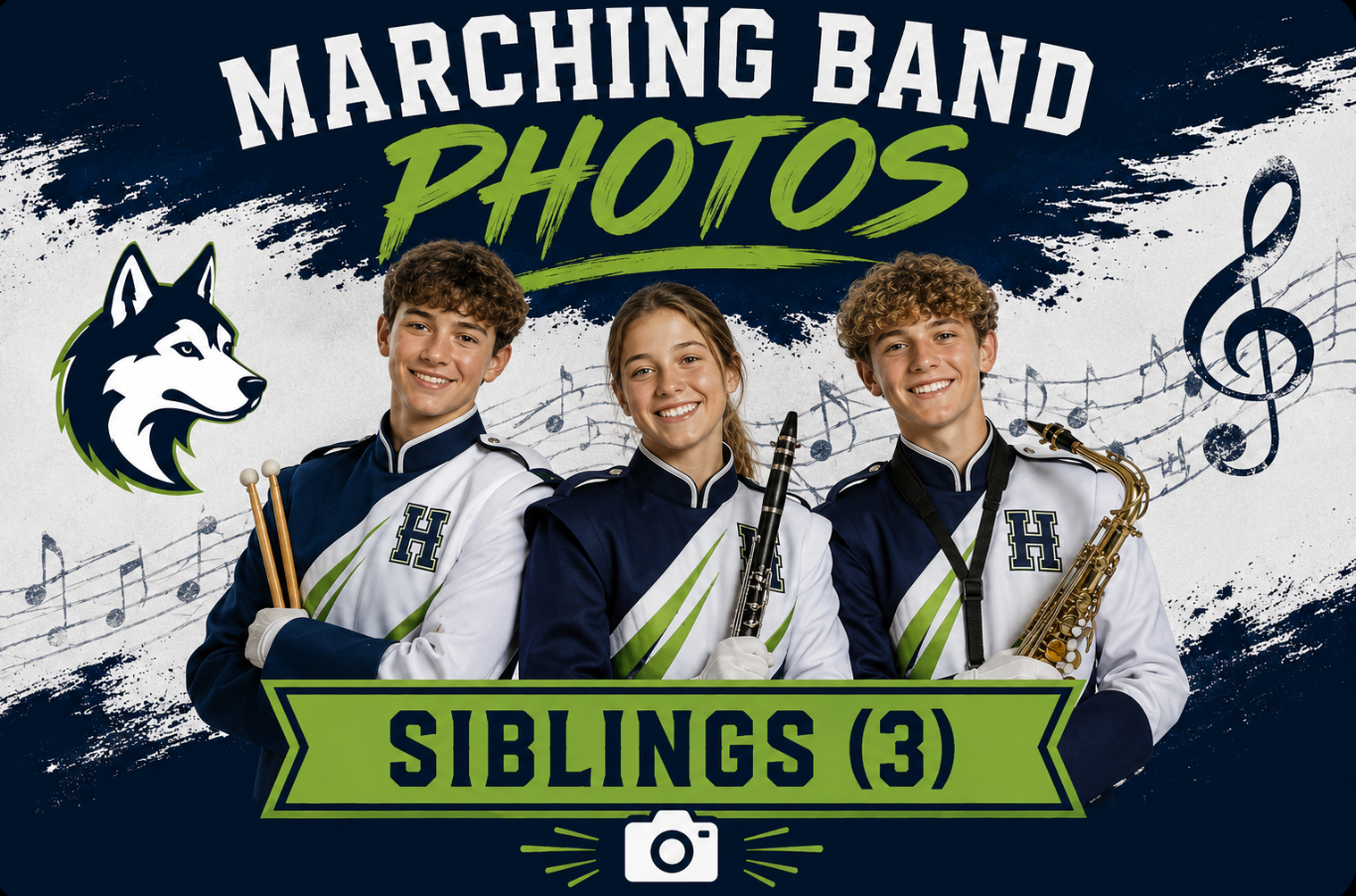 Band Pictures - 3 Siblings