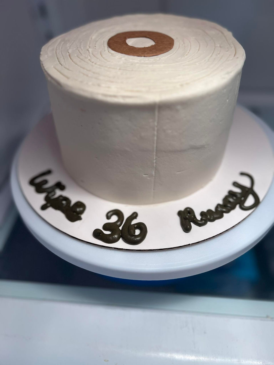Toilet Paper Cake