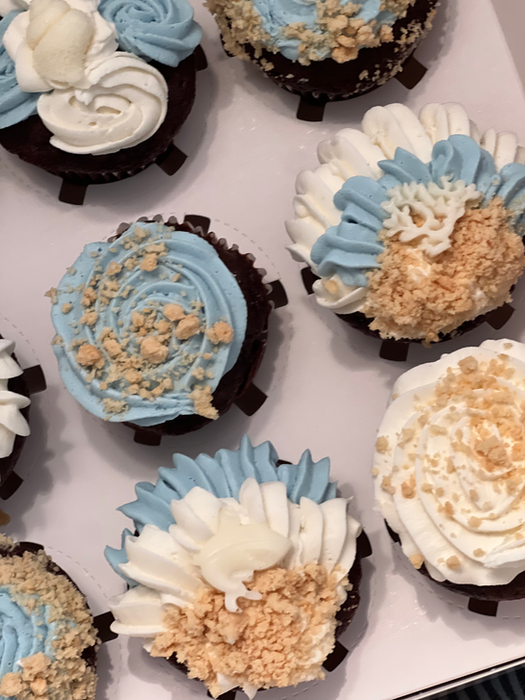Beach Themed Cupcakes