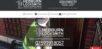 Locksmith websites built by Blue Reef Designs