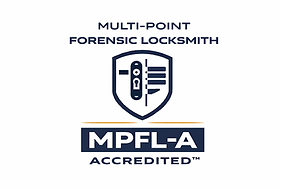 Multi Point Forensic Locksmith Award. Intellectual Property of Taylors Locksmith Training 