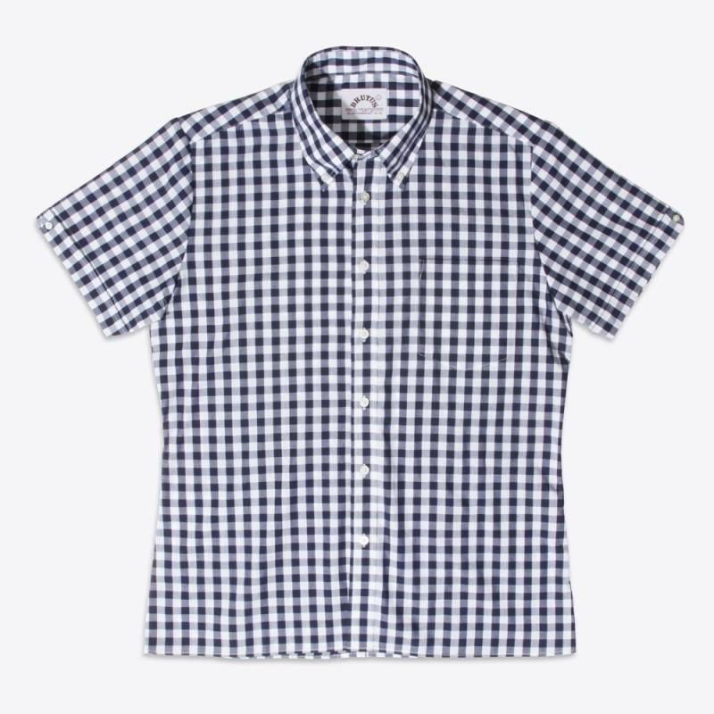 Thumbnail: BRUTUS TRIMFIT Mod Large Gingham Check Shirt