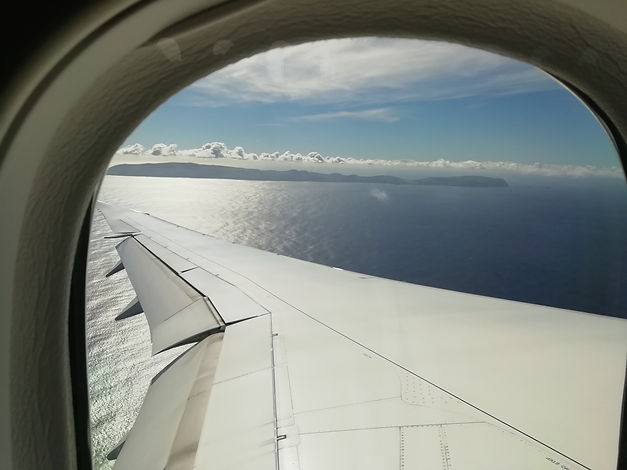 Anflug auf Eastern Island