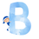 Thumbnail: Blue elf alphabet PNG