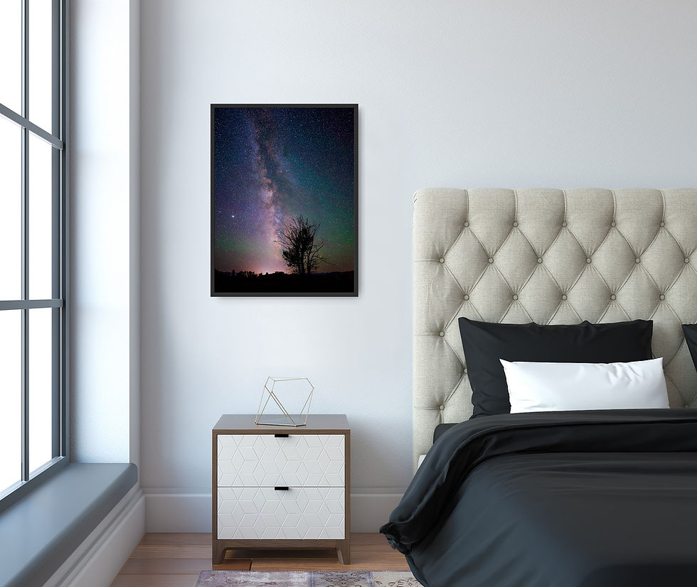 Thumbnail: Sample of the photograph in a room