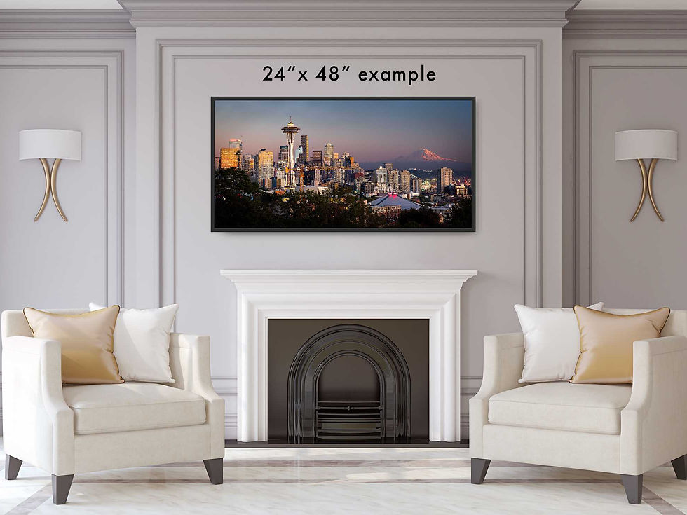 Thumbnail: Sample of the photograph in a room