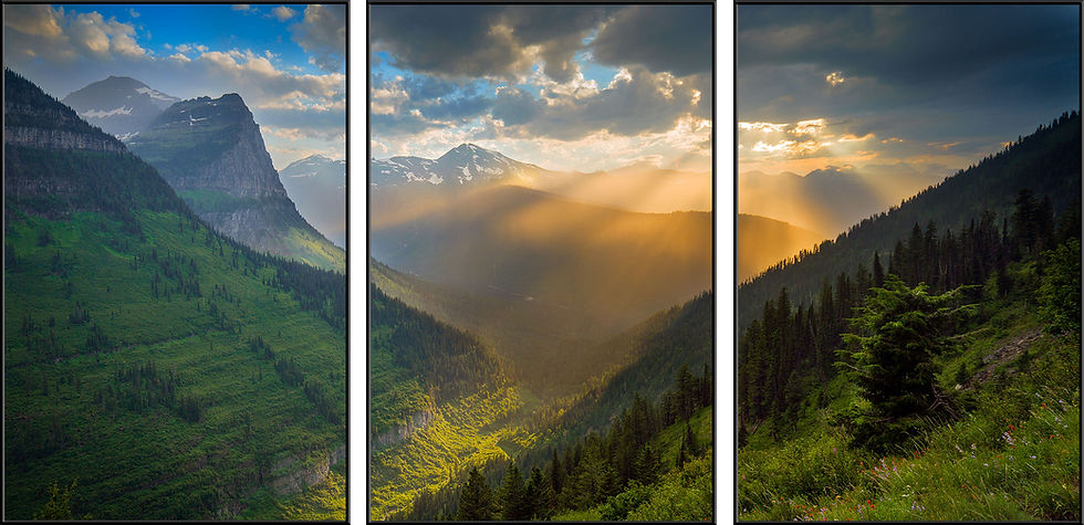 Thumbnail: Example of triptych division