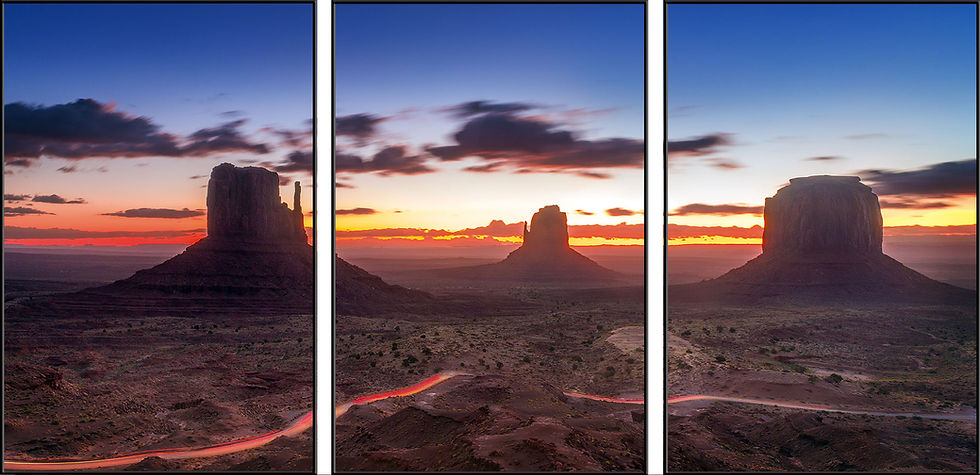 Thumbnail: Example of triptych division