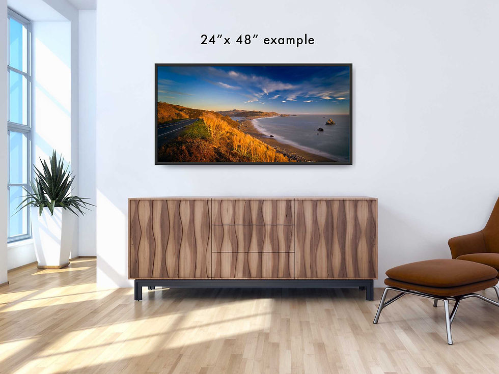 Thumbnail: Sample of the photograph in a room