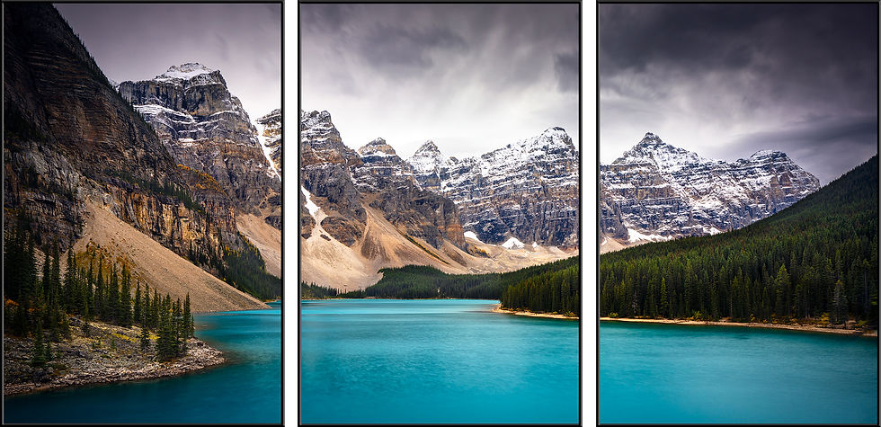 Thumbnail: Moraine Lake Fall Triptych