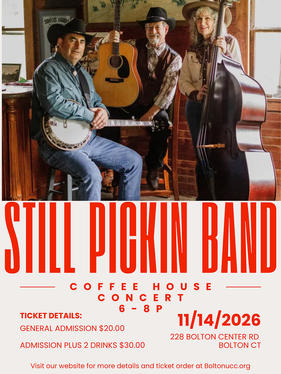 Still Pickin Coffee House Concert
