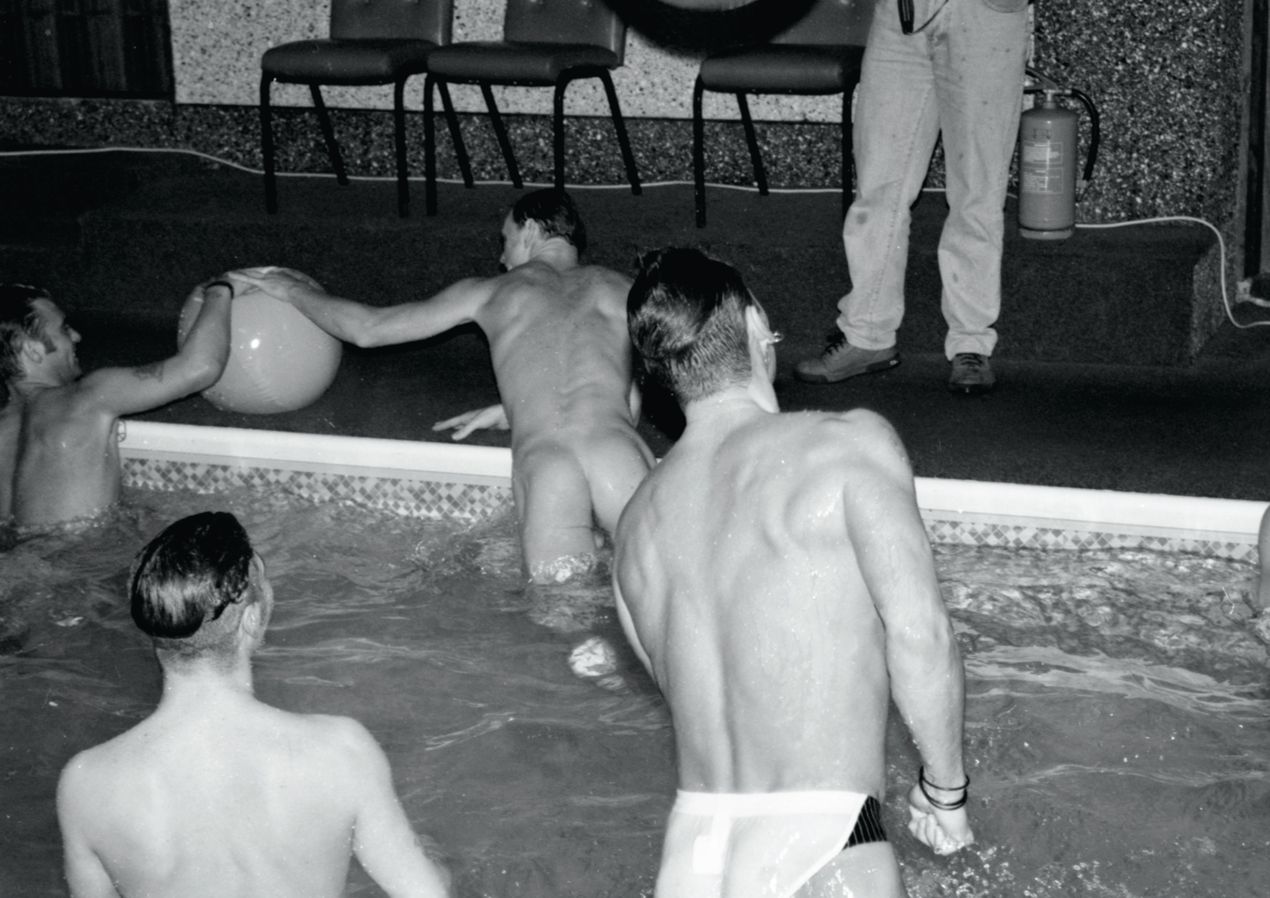 London, 1993 (Swimmers) — A4 Archival Print