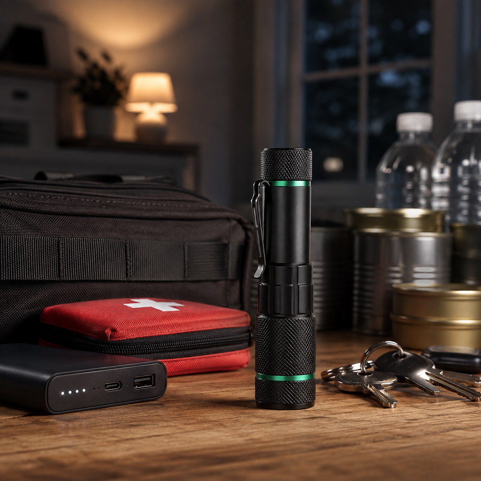 Thumbnail: Police Security Dover Flashlight - 800 Lumen
