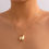 Miniatura: Collar gota grande 