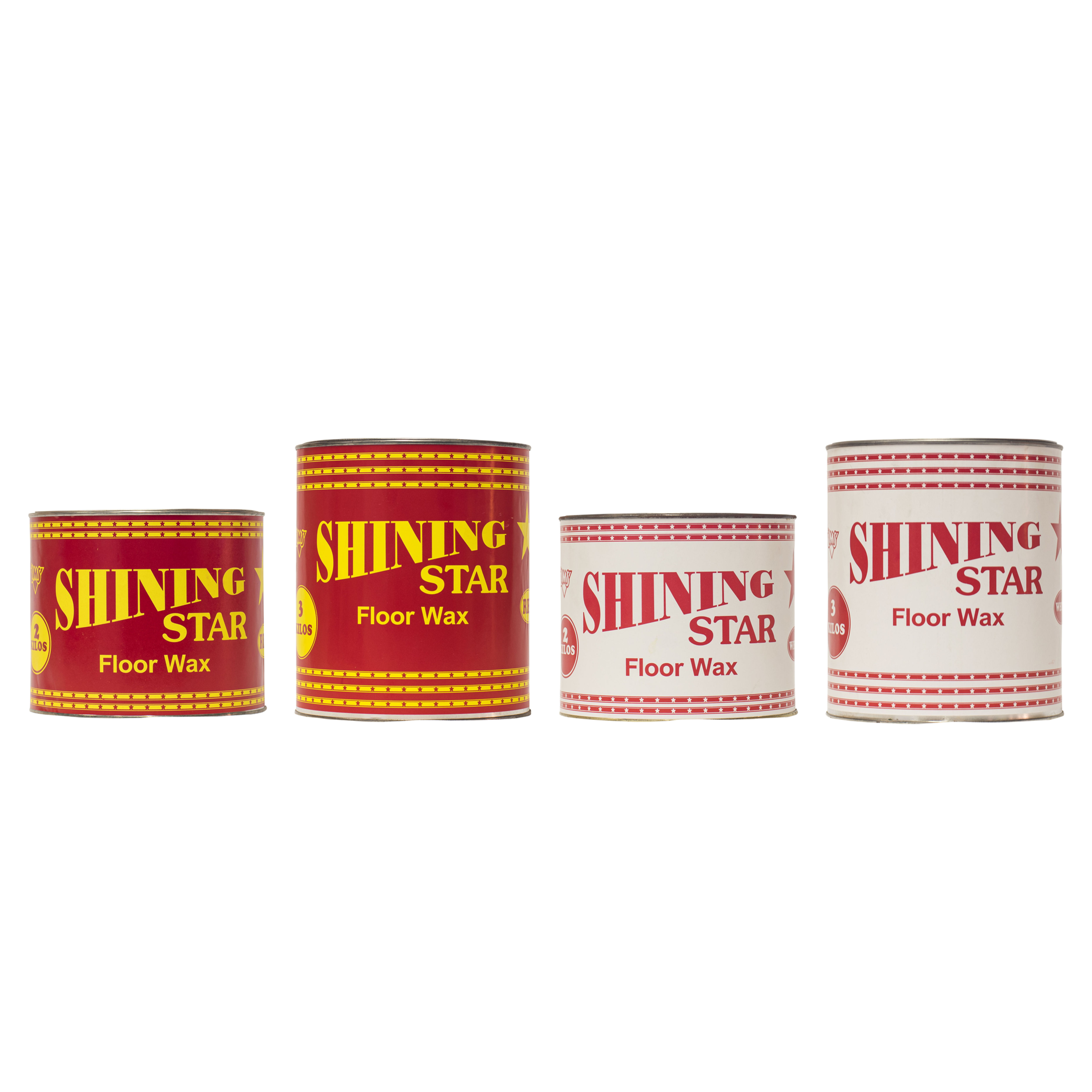 Shining Star Paste Floor Wax Can