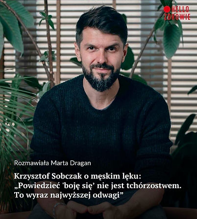 Psychoterapeuta Krzysztof Sobczak TrueSelf