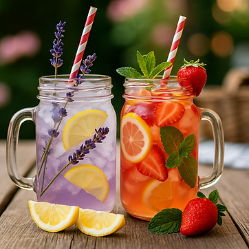 Artisan craft lemonades in Des Moines from Sips by Lynne-Lee