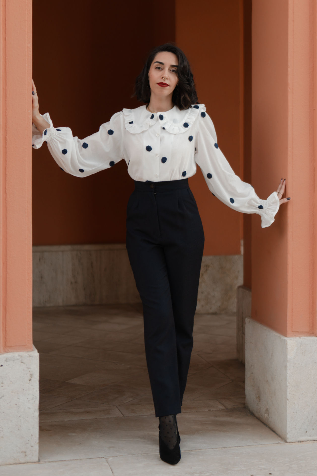 Duncan - Pantaloni Lana - Blu