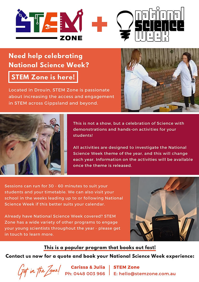 National Science Week Flyer STEM Zone Drouin.jpg