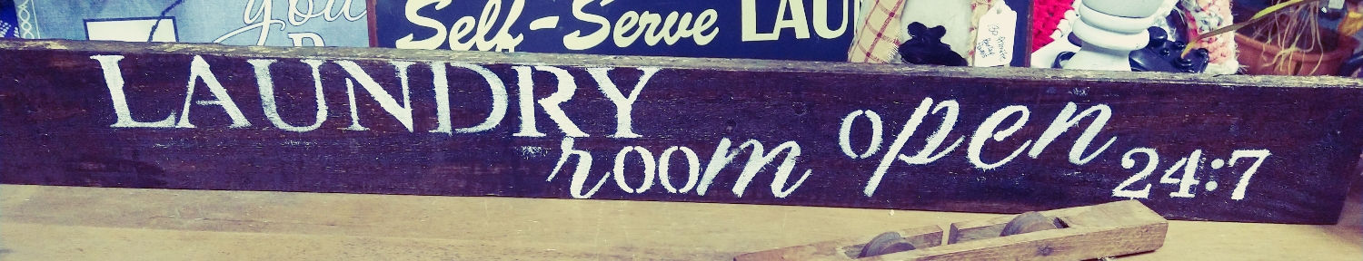 Laundry Room Pallet Wood Sign