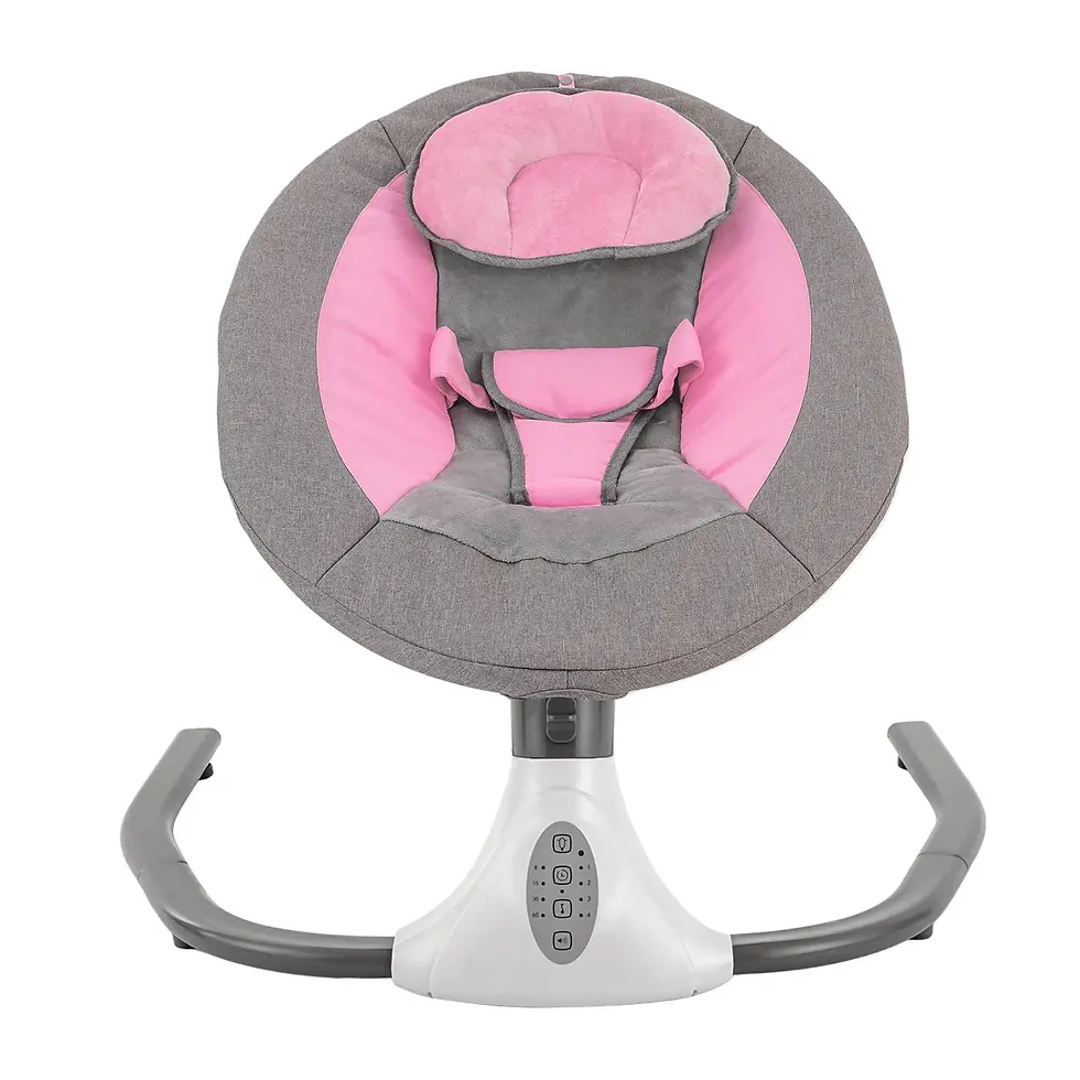 Thumbnail: Electric Baby Swing, Sleeping Cradle Bed, Automatic Rocking Functions for Childr