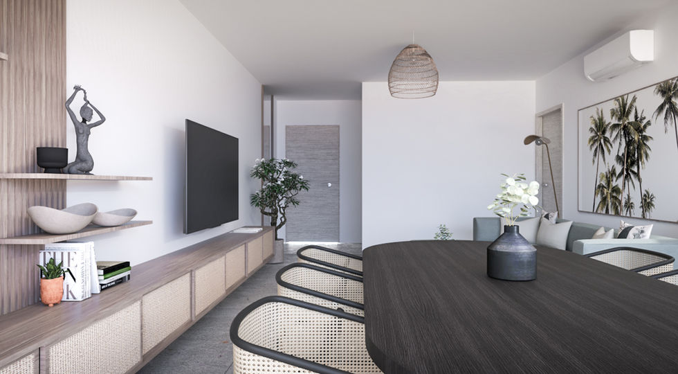 conception de salon et de cuisine