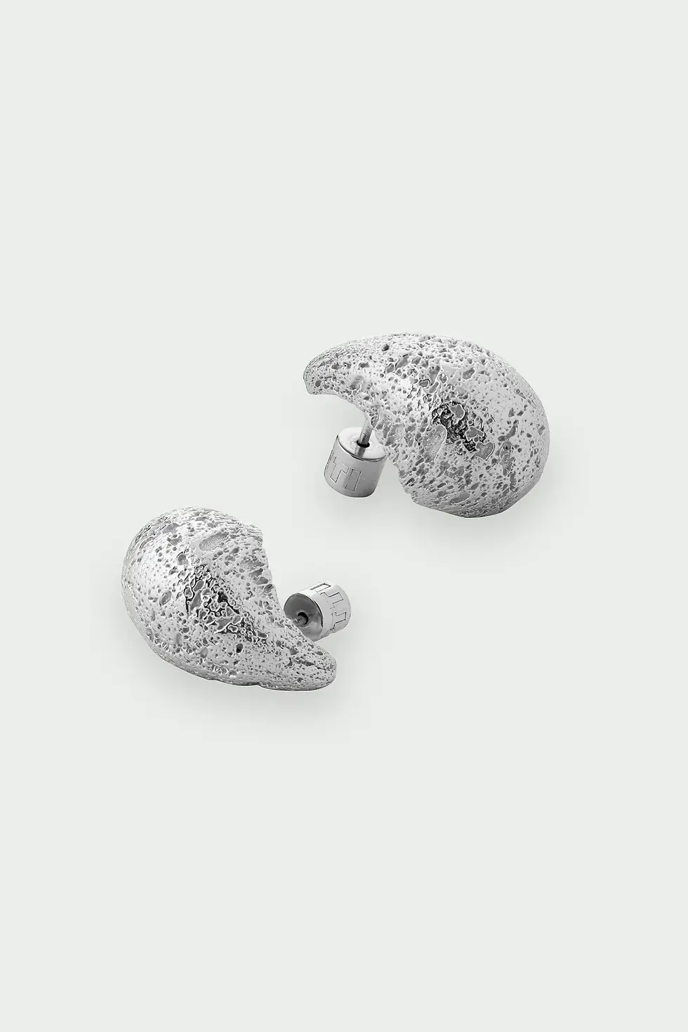 Thumbnail: Tutti & Co Dome Earrings Small Silver 