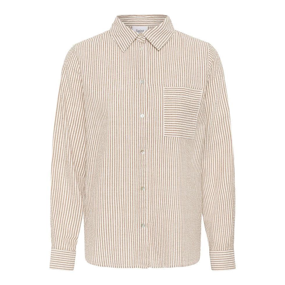 Thumbnail: Saint Tropez Elmiko Striped Blouse 