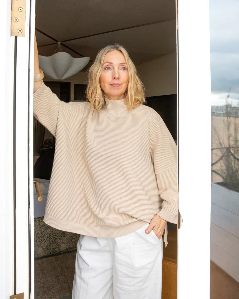 Chalk Vicki Jumper Sand 