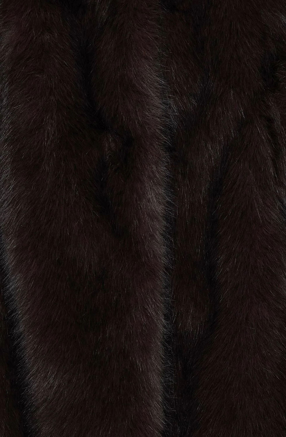 Thumbnail: BYoung ByAkaja Coat Chocolate Faux Fur