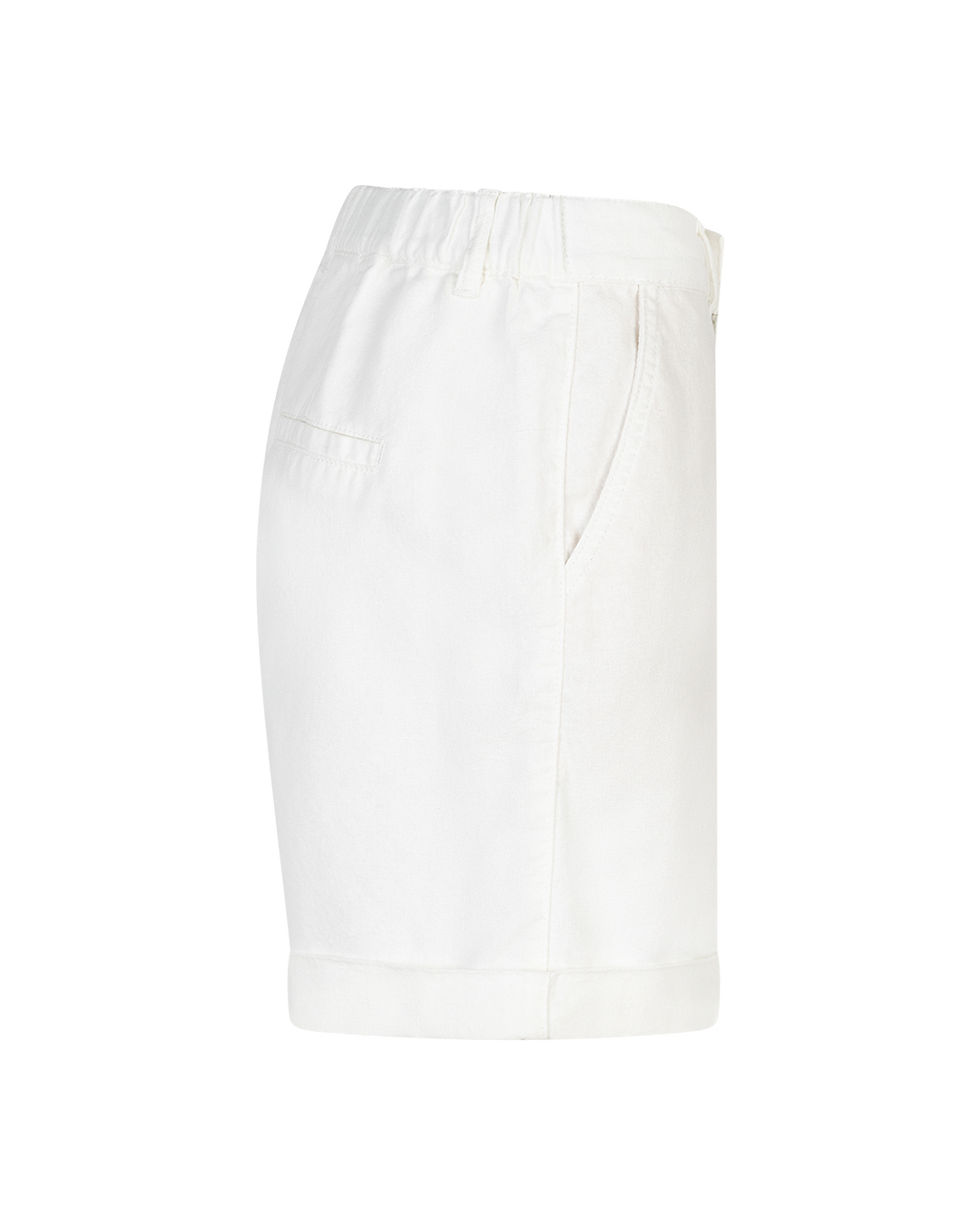 Thumbnail: Red Button Camille Linen Shorts off White 