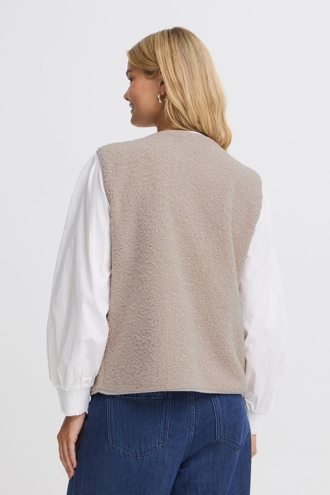 Thumbnail: Fransa Gwynne Gilet Stone 
