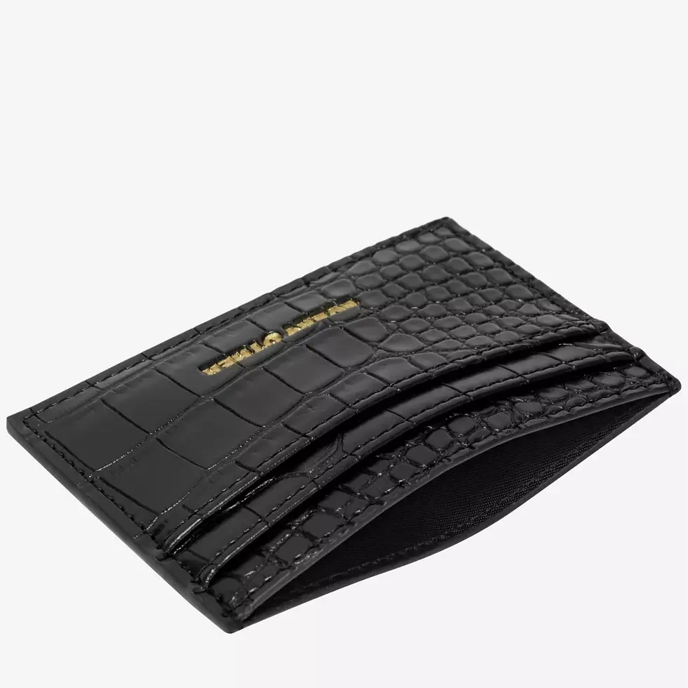 Thumbnail: Every Other Croc Cardholder Black 