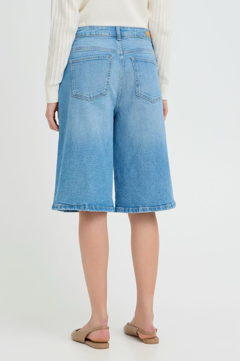 Thumbnail: Fransa Lorelei Shorts Mid Blue 