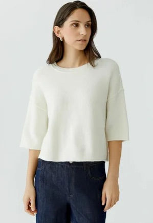 Thumbnail: Oui Pullover Off White 