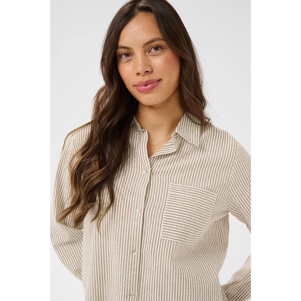 Thumbnail: Saint Tropez Elmiko Striped Blouse 