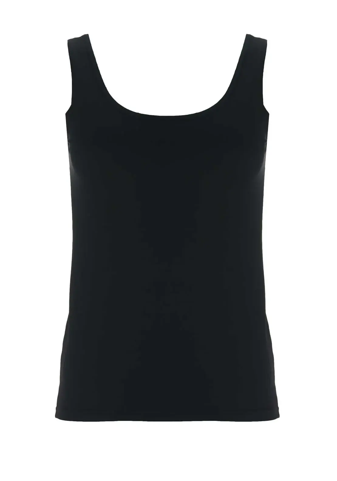 Decollage Pia Vest Top Black 