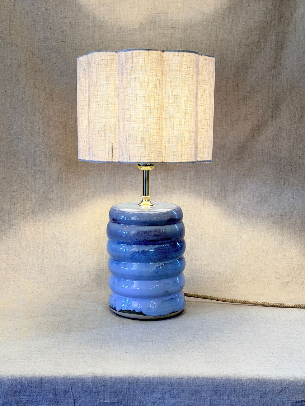 Miniatyrbilde: Bordlampe Blåtime 