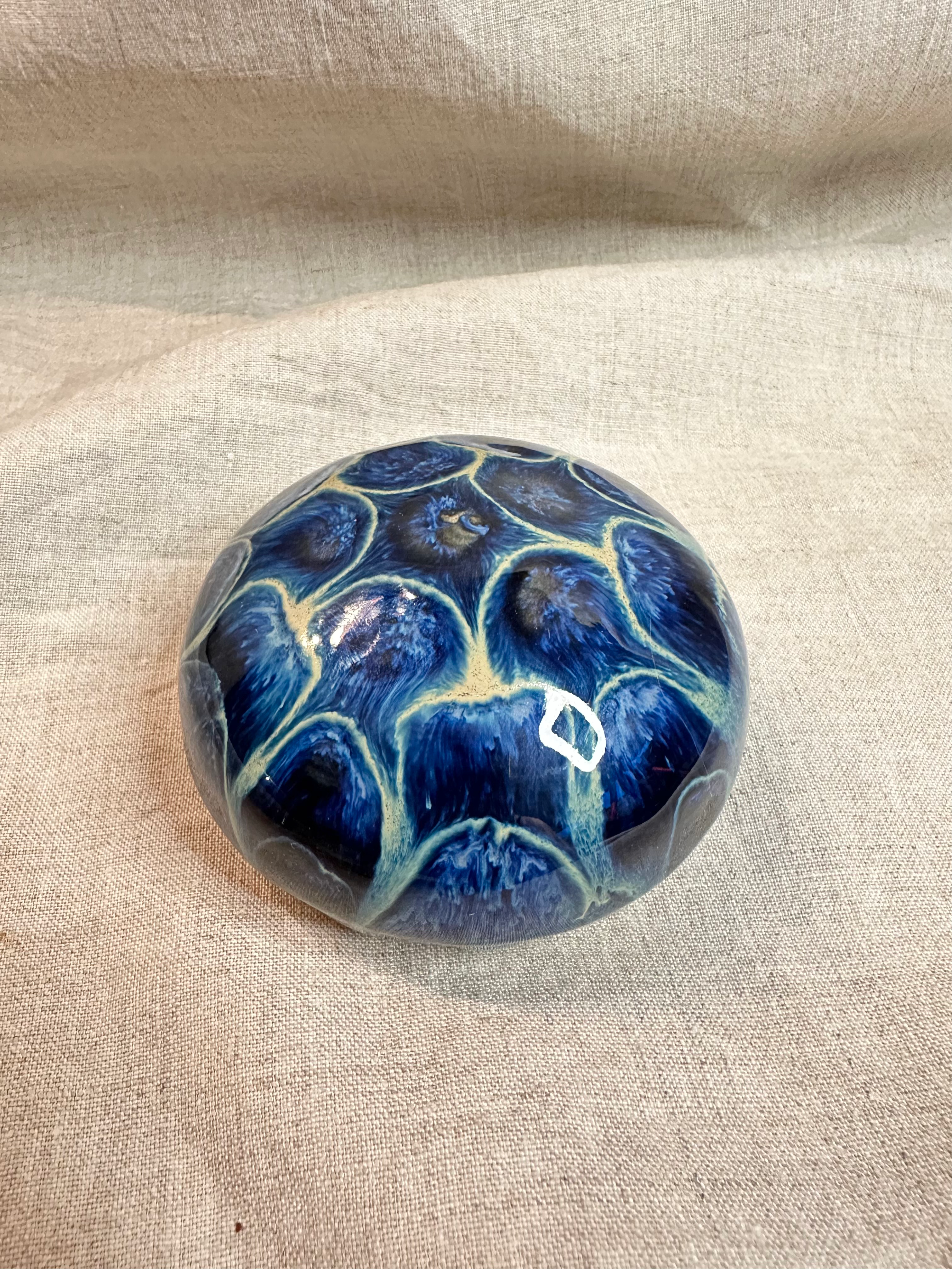 Magisk saltbøsse- Blå frossen dam 