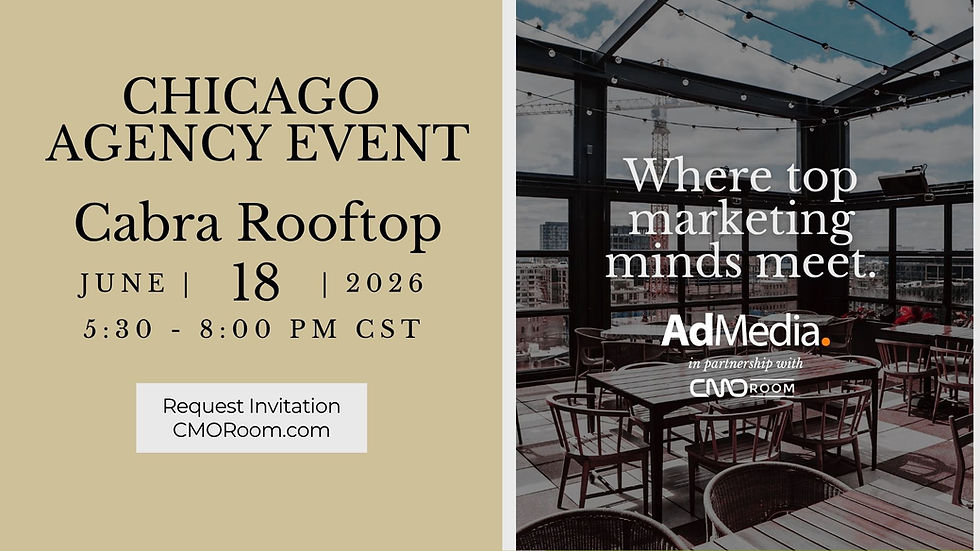 New: Chicago Agency-Leaders Event @ Cabra Rooftop