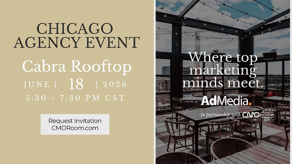 New: Chicago Agency-Leaders Event @ Cabra Rooftop