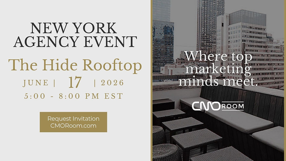 New: New York Agency Leaders Event