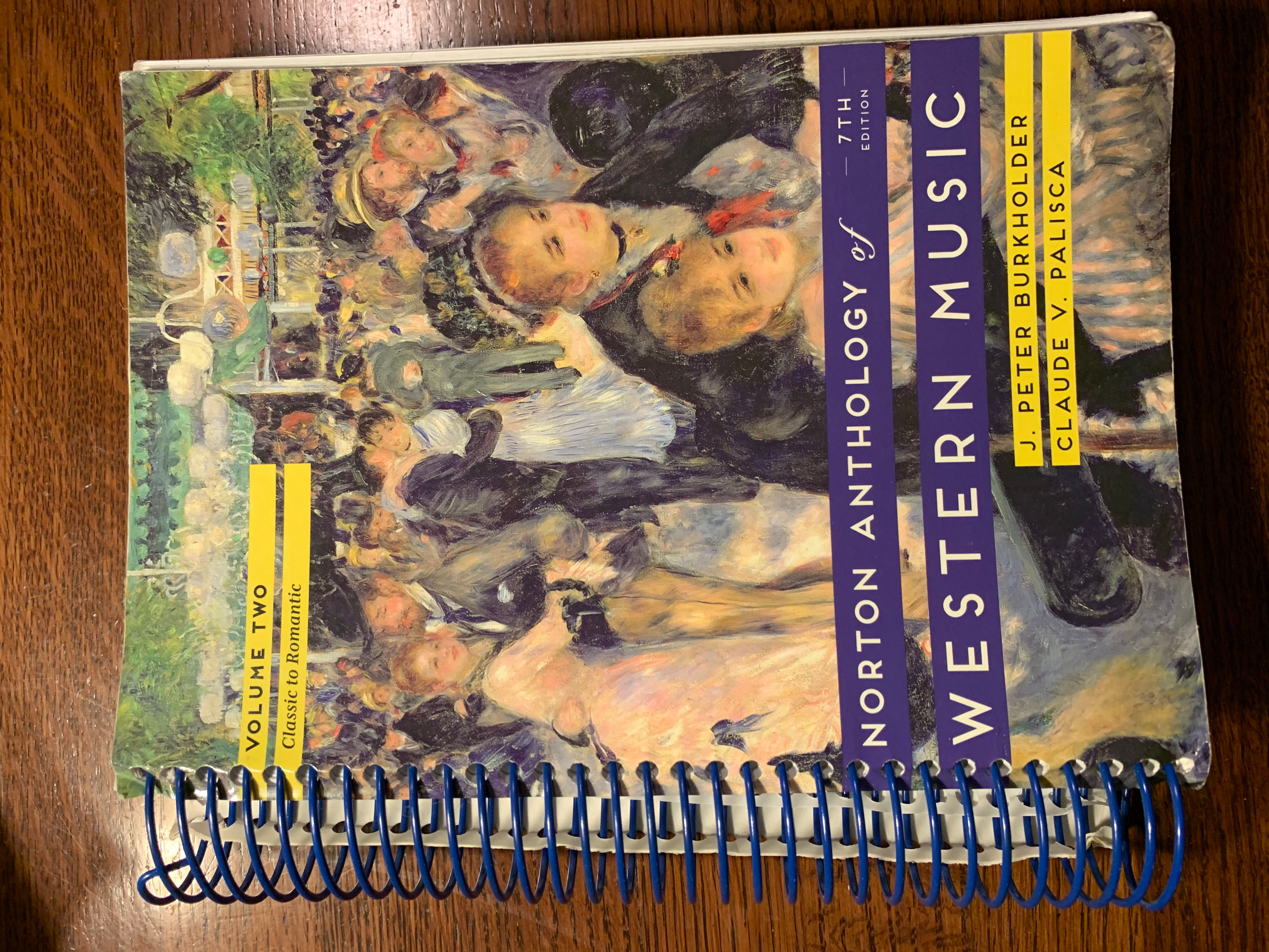 Norton Anthology of Western Music Vol. 2 (Burkholder) 9780393921625