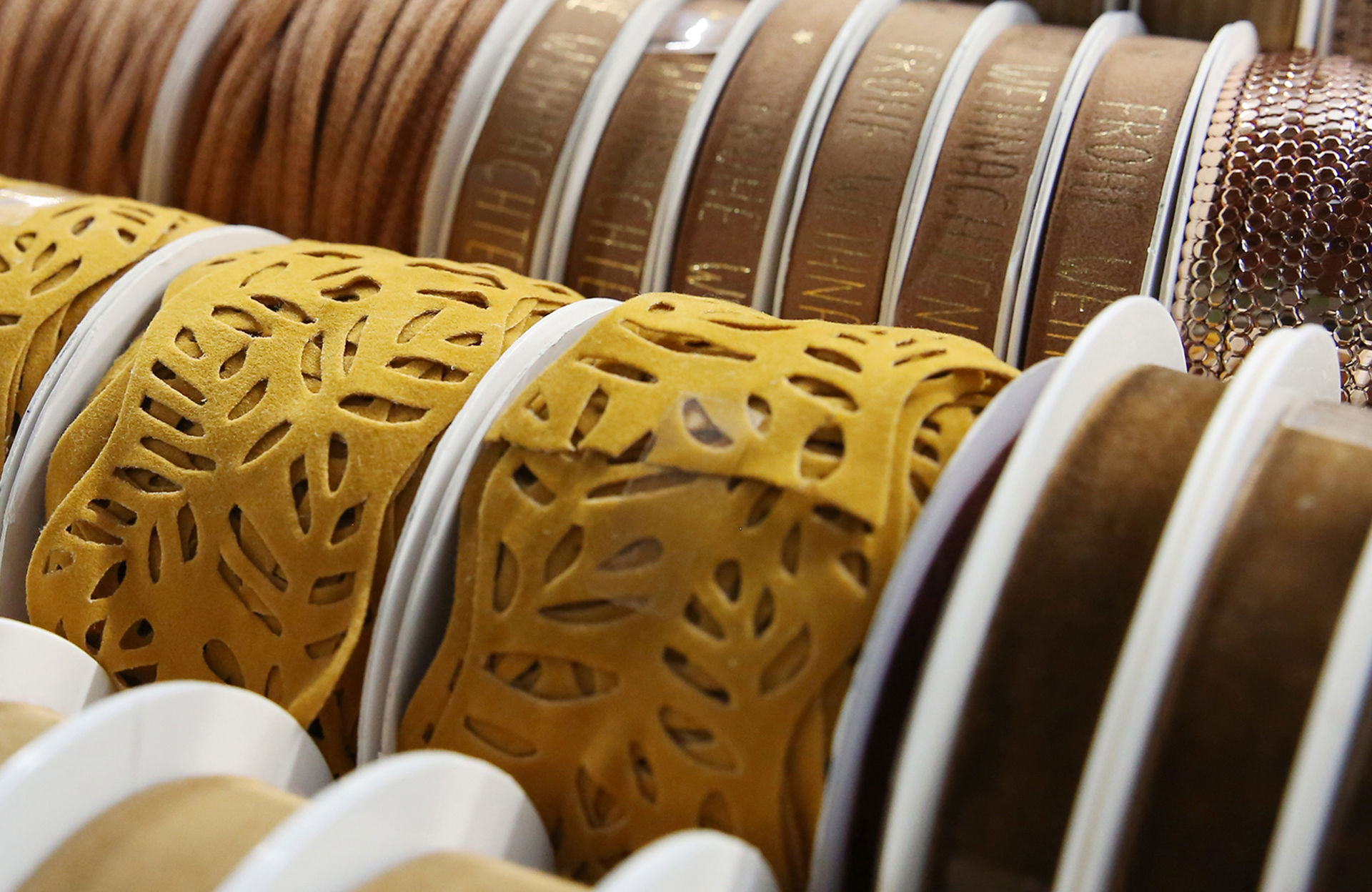 Weihnachtliche Bänder