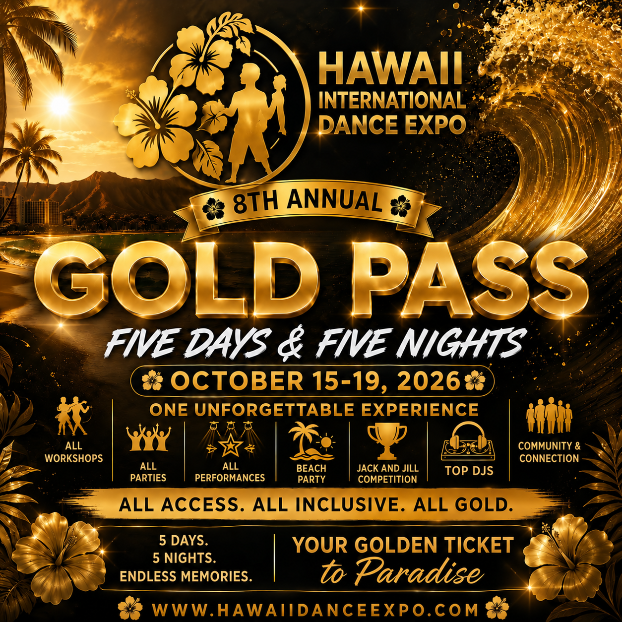 Gold Pass (5 Days)