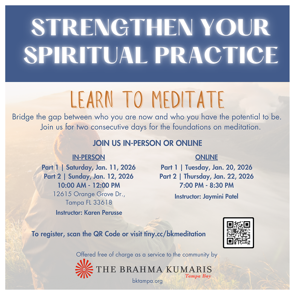 Strengthen your spiritual practice