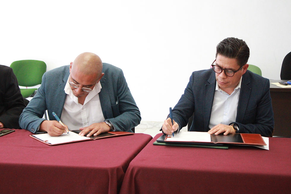 Formalizan alianza DESCTI-CIATEQ para impulso de innovación y desarrollo tecnológico en Hidalgo