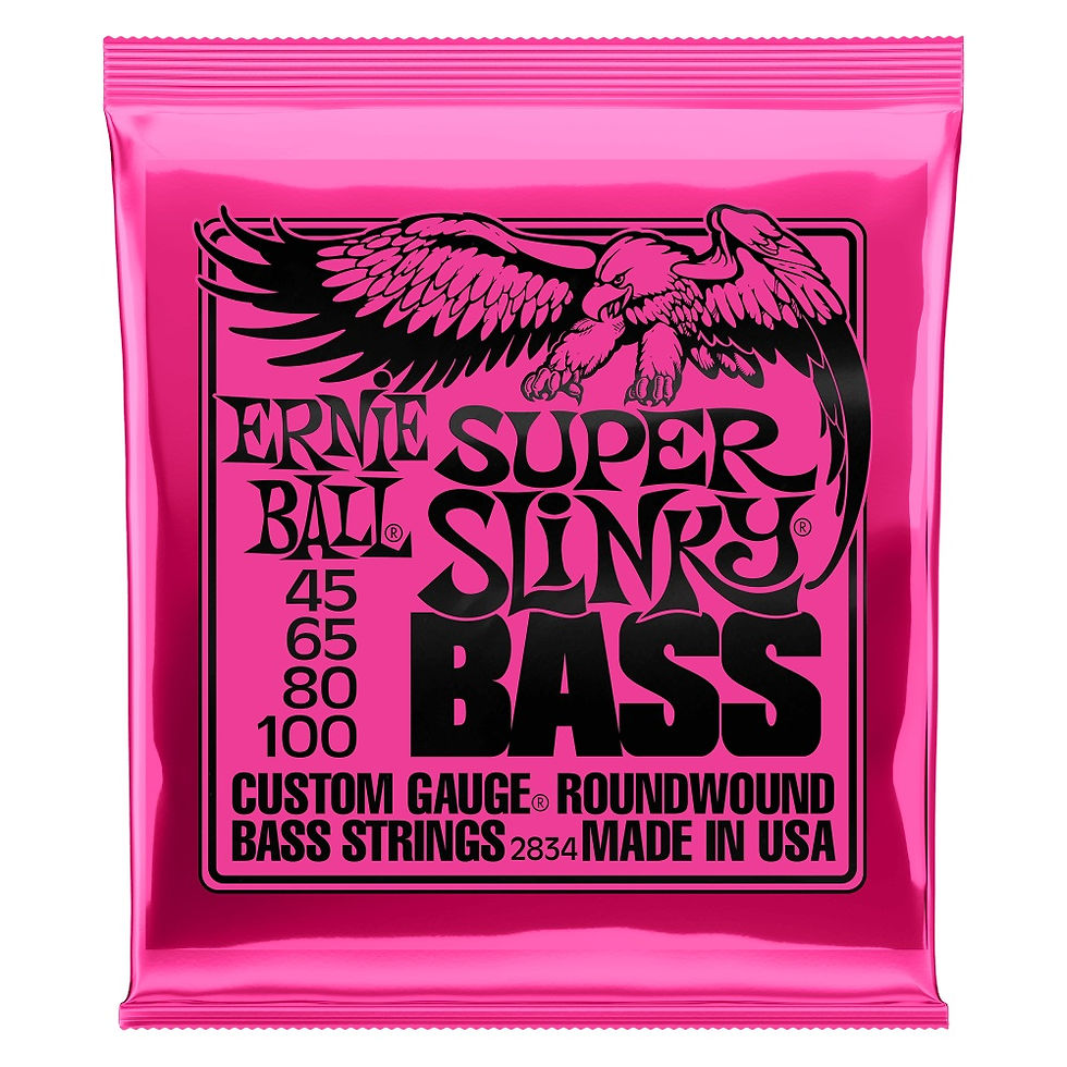 Electric Bass Strings Ernie Ball Super Slinky