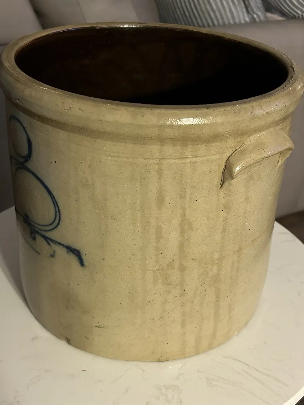 Thumbnail: Stoneware - Crock - Red Wing Pottery, Minnesota