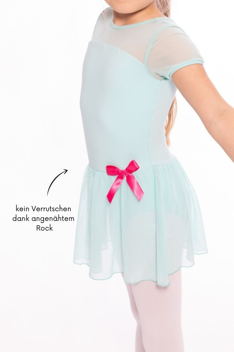 Miniaturbild: Kompletter Style Laura Kurzarm (Tanzkleid, Tanzschuhe, Strumpfhose, Haarband)